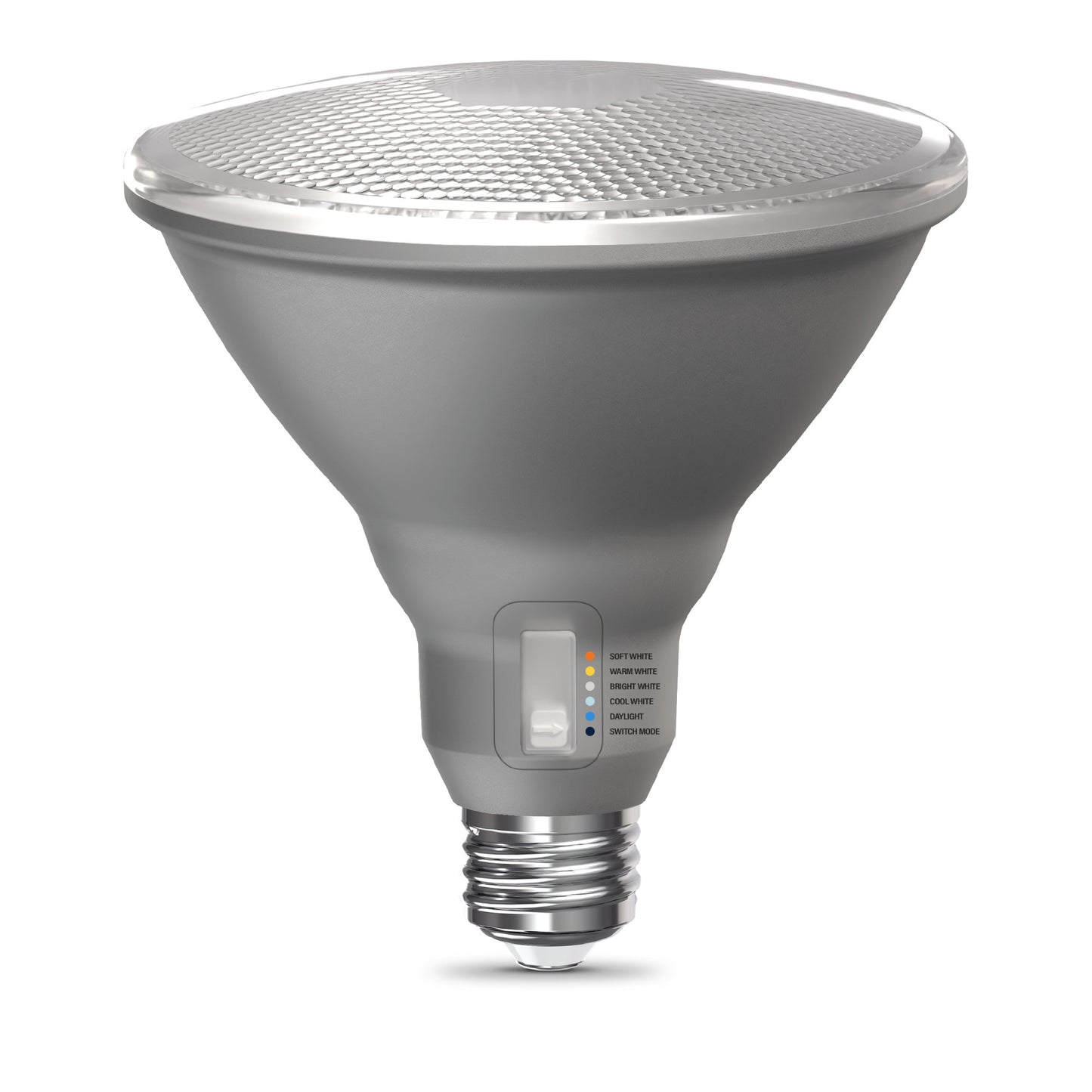 90W Replacement PAR38 Motion Activated Switchable White Medium E26 Base Non-Dimmable LED Light Bulb