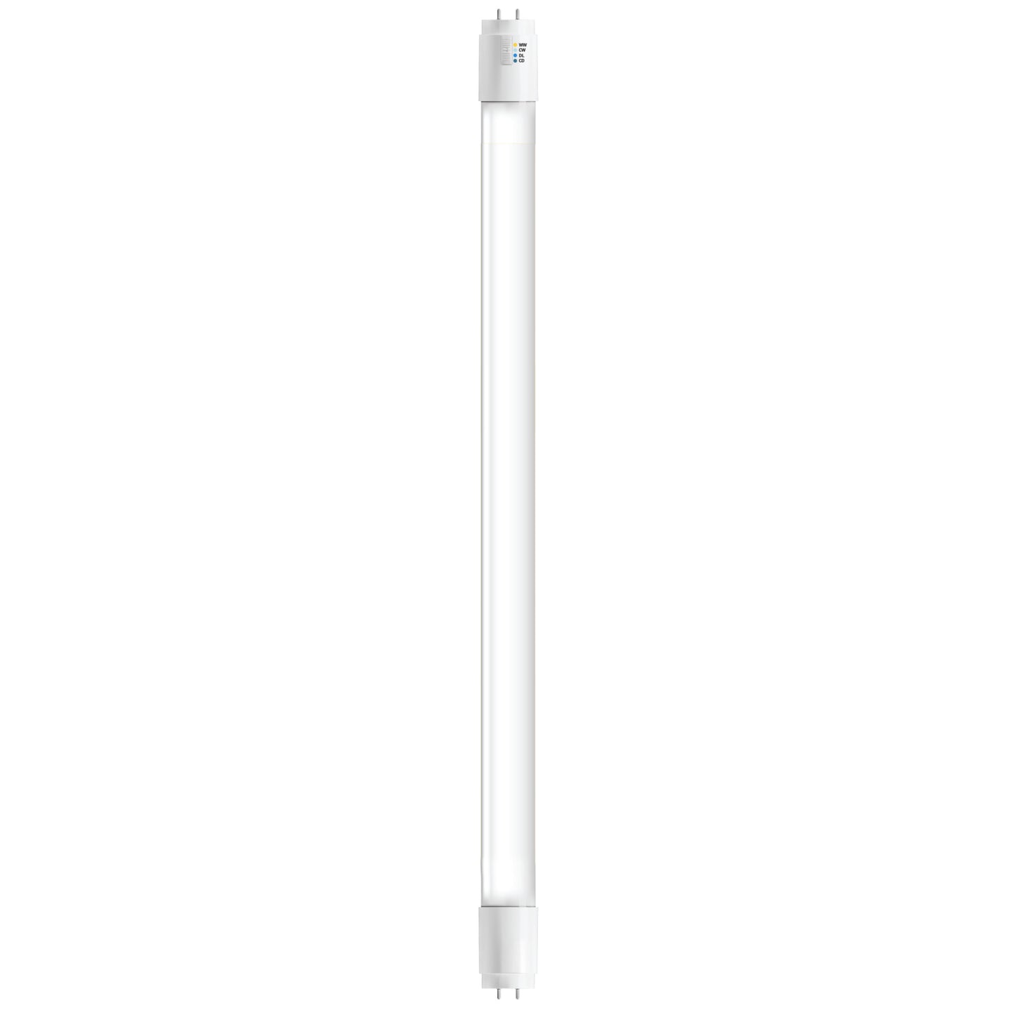 32W 4ft T12 Switchable White G13 Base Non-Dimmable LED Linear Light Tube (2 Pack)