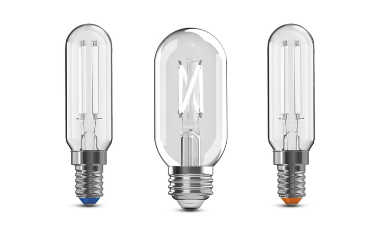 White Filament Tubular Light Bulbs