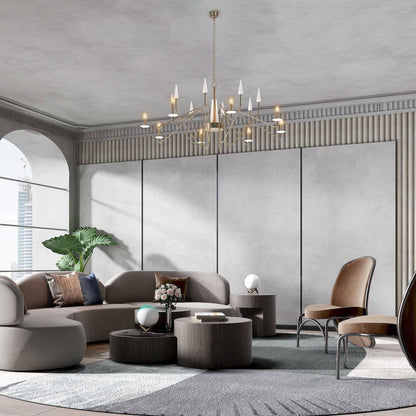 40W Replacement B10 White Filament Bright White Candelabra E12 Base Dimmable LED Light Bulb (3-Pack)