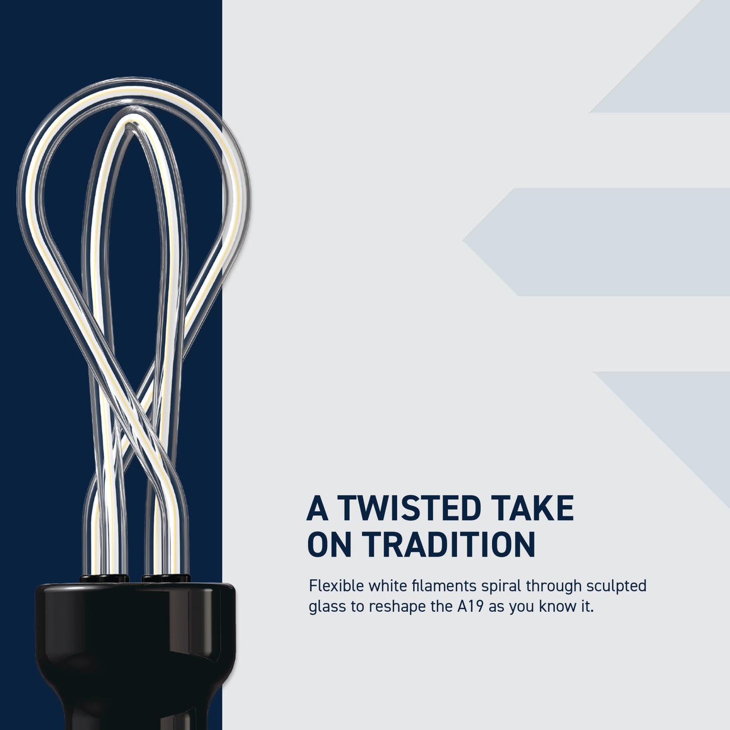 60W Replacement Twist White Filament Soft White Medium E26 Base Dimmable LED Light Bulb