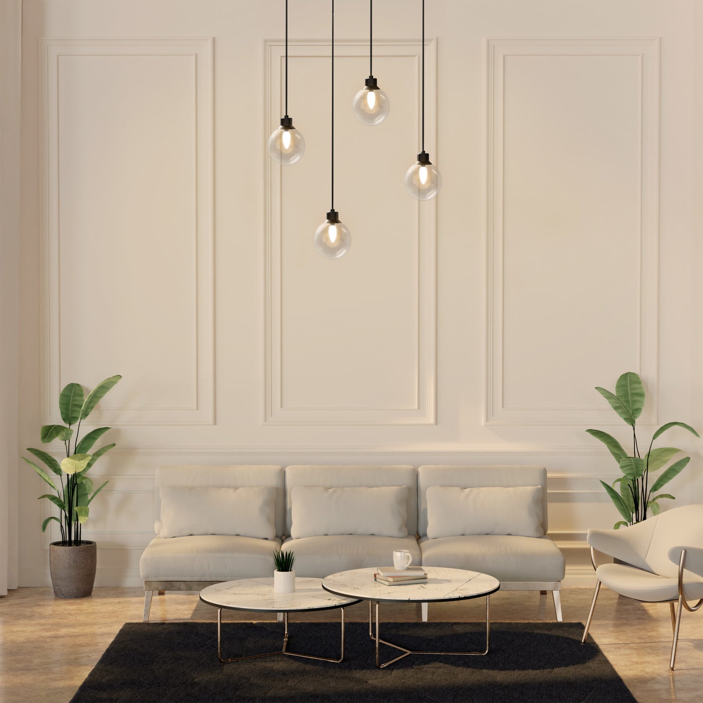 100W Replacement B10 Super Bright Soft White Candelabra E12 Base Dimmable LED Light Bulb (3-Pack)