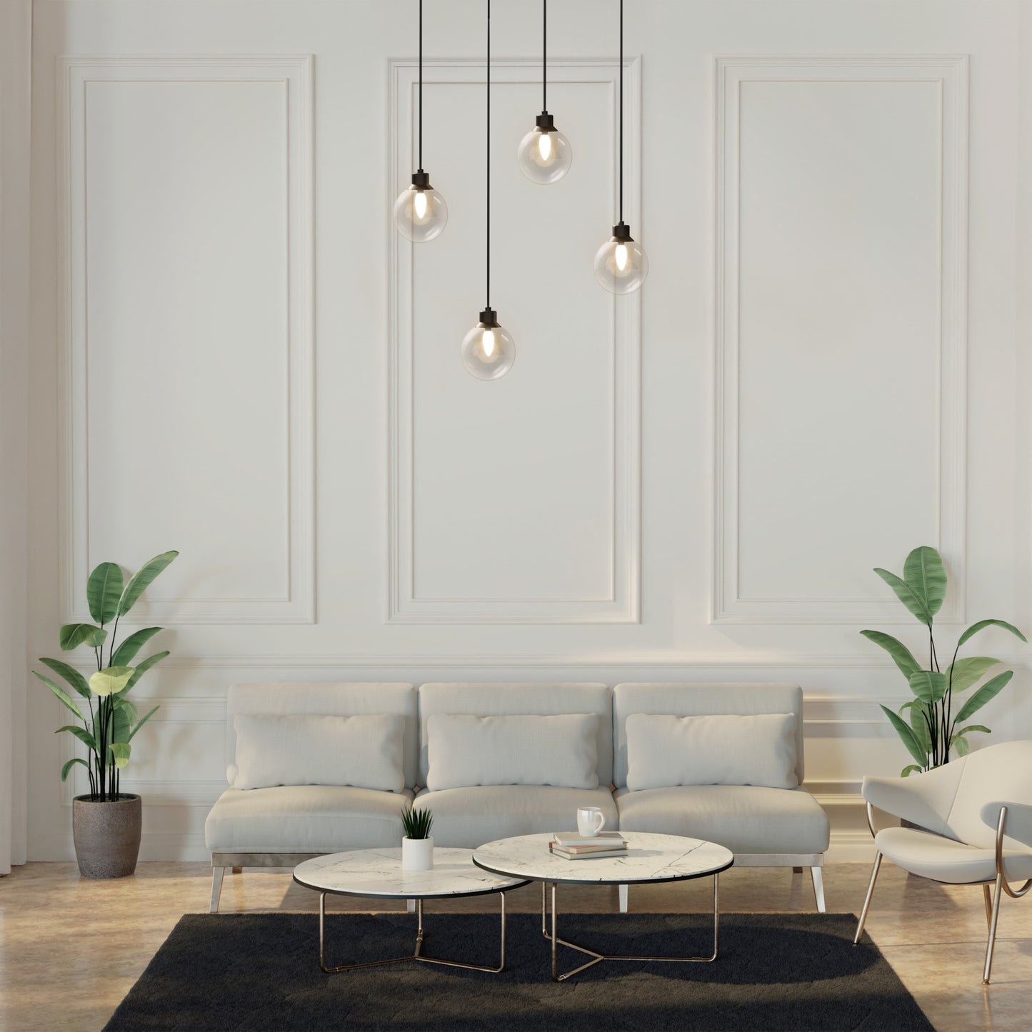 100W Replacement B10 Super Bright Bright White Candelabra E12 Base Dimmable LED Light Bulb (3-Pack)