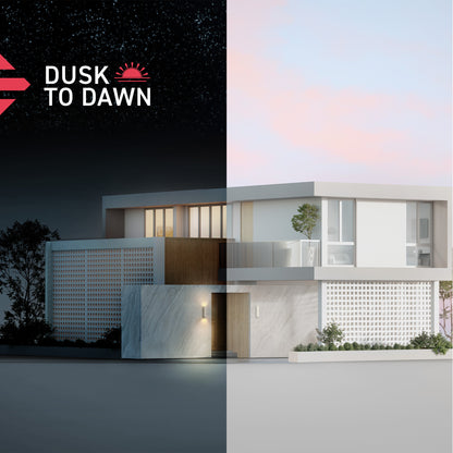 100W Replacement A19 Dusk to Dawn Switchable White Medium E26 Base Non-Dimmable LED Light Bulb