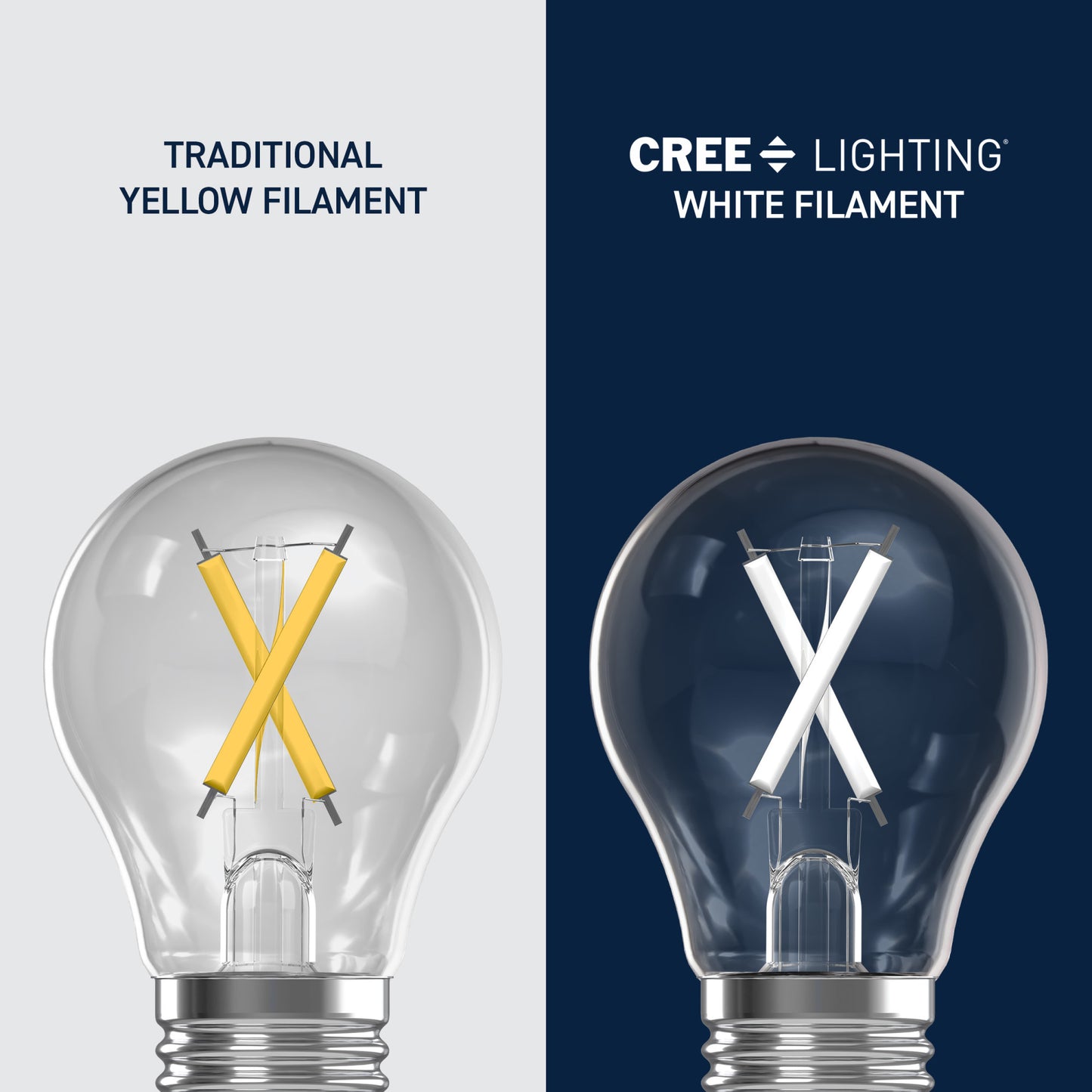 100W Replacement A19 White Filament Soft White Medium E26 Base Dimmable LED Light Bulb (4-Pack)