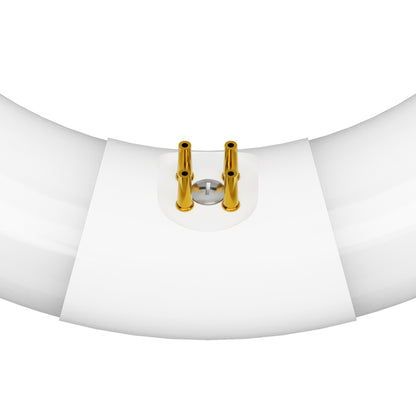 22W 8in T9 Circular Warm White 4-Pin G10q Base Non-Dimmable Fluorescent Light Tube