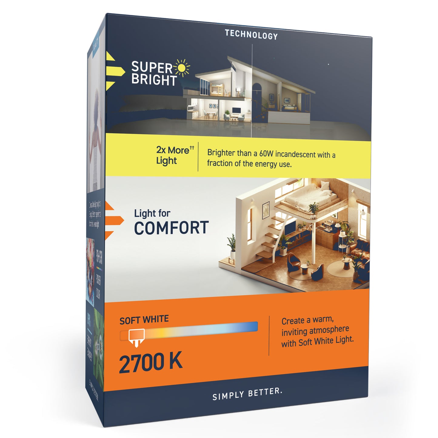 100W Replacement A15 Super Bright Soft White Medium E26 Base Dimmable LED Light Bulb (2-Pack)