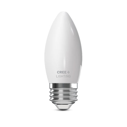 100W Replacement B10 Super Bright Bright White Candelabra E12 Base Dimmable LED Light Bulb (3-Pack)