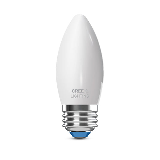 100W Replacement B10 Super Bright Daylight Medium E26 Base Dimmable LED Light Bulb (3-Pack)