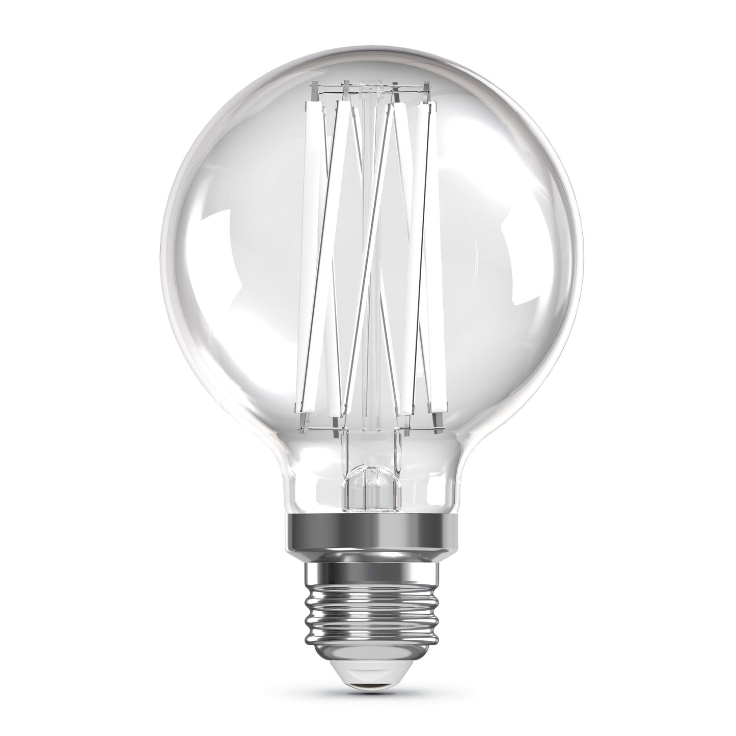 100W Replacement G25 Super Bright White Filament Switchable White Medium E26 Base Dimmable LED Light Bulb (2-Pack)