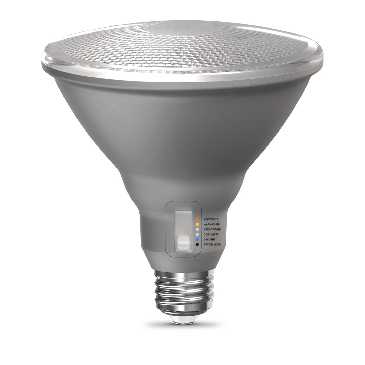 90W Replacement PAR38 Motion Activated Switchable White Medium E26 Base Non-Dimmable LED Light Bulb