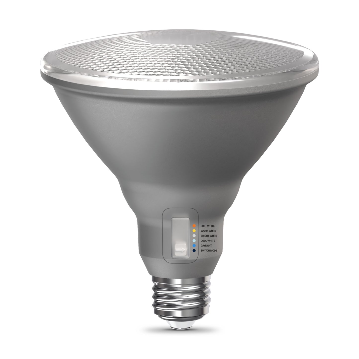 90W Replacement PAR38 5 Shades + Switch Mode Medium E26 Base Dimmable LED Light Bulb (2-Pack)