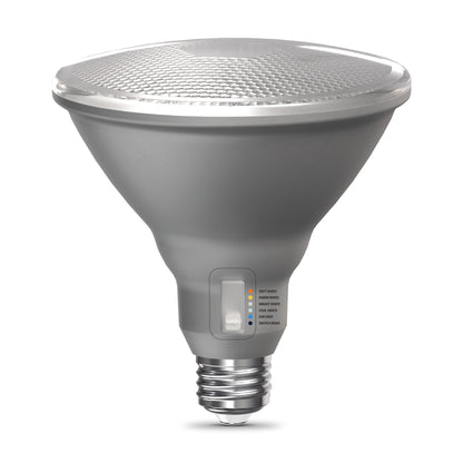 90W Replacement PAR38 5 Shades + Switch Mode Medium E26 Base Dimmable LED Light Bulb (2-Pack)