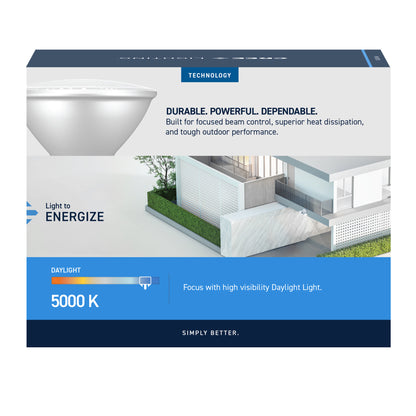 90W Replacement PAR38 Daylight Medium E26 Base Dimmable LED Light Bulb (2-Pack)