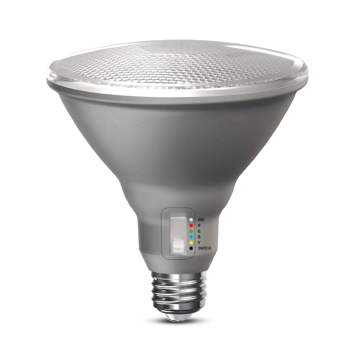 90W Replacement PAR38 Color Changing + White Medium E26 Base Dimmable LED Light Bulb