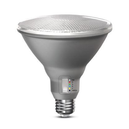 90W Replacement PAR38 Color Changing + White Medium E26 Base Dimmable LED Light Bulb