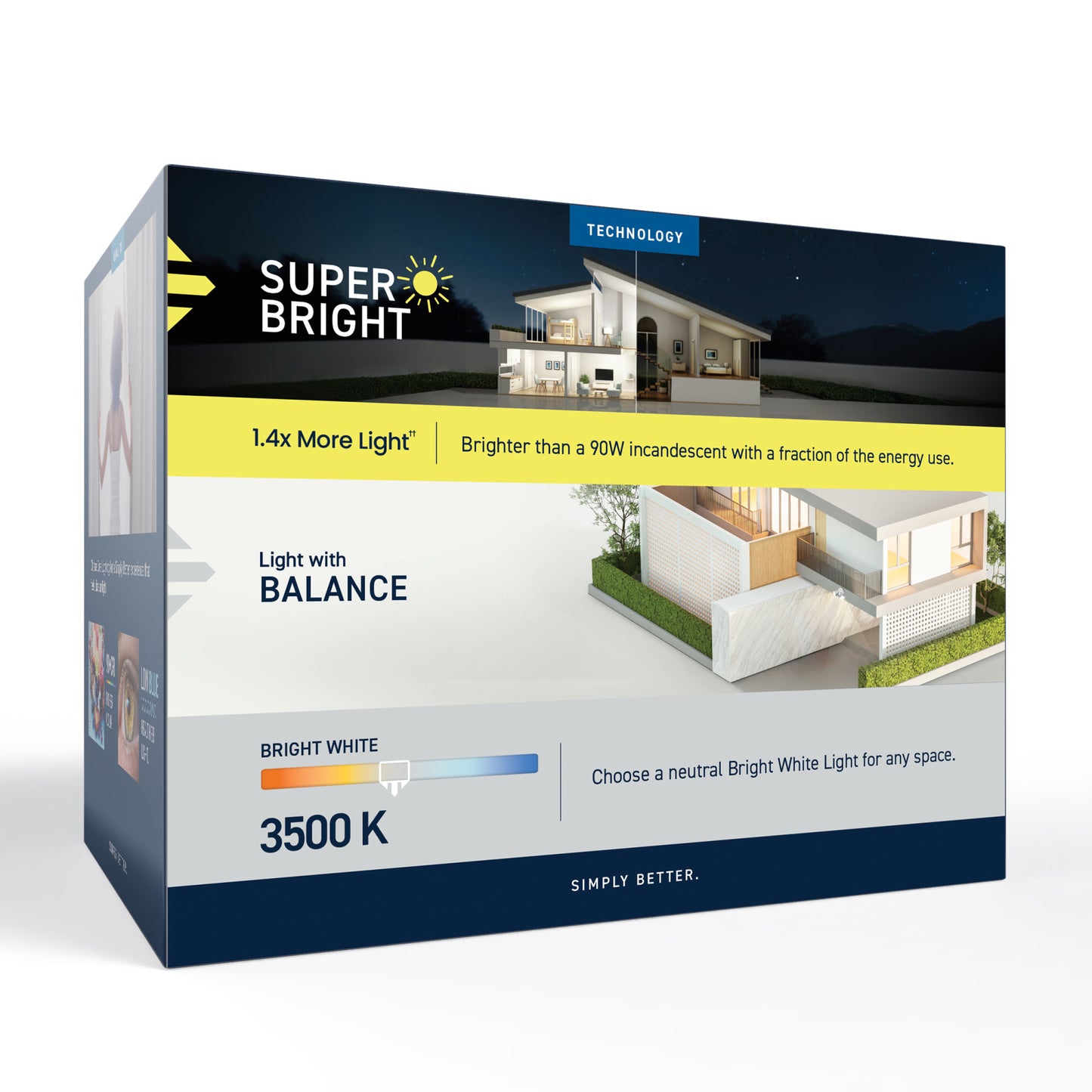 120W Replacement PAR38 Super Bright Bright White Medium E26 Base Dimmable LED Light Bulb (2-Pack)