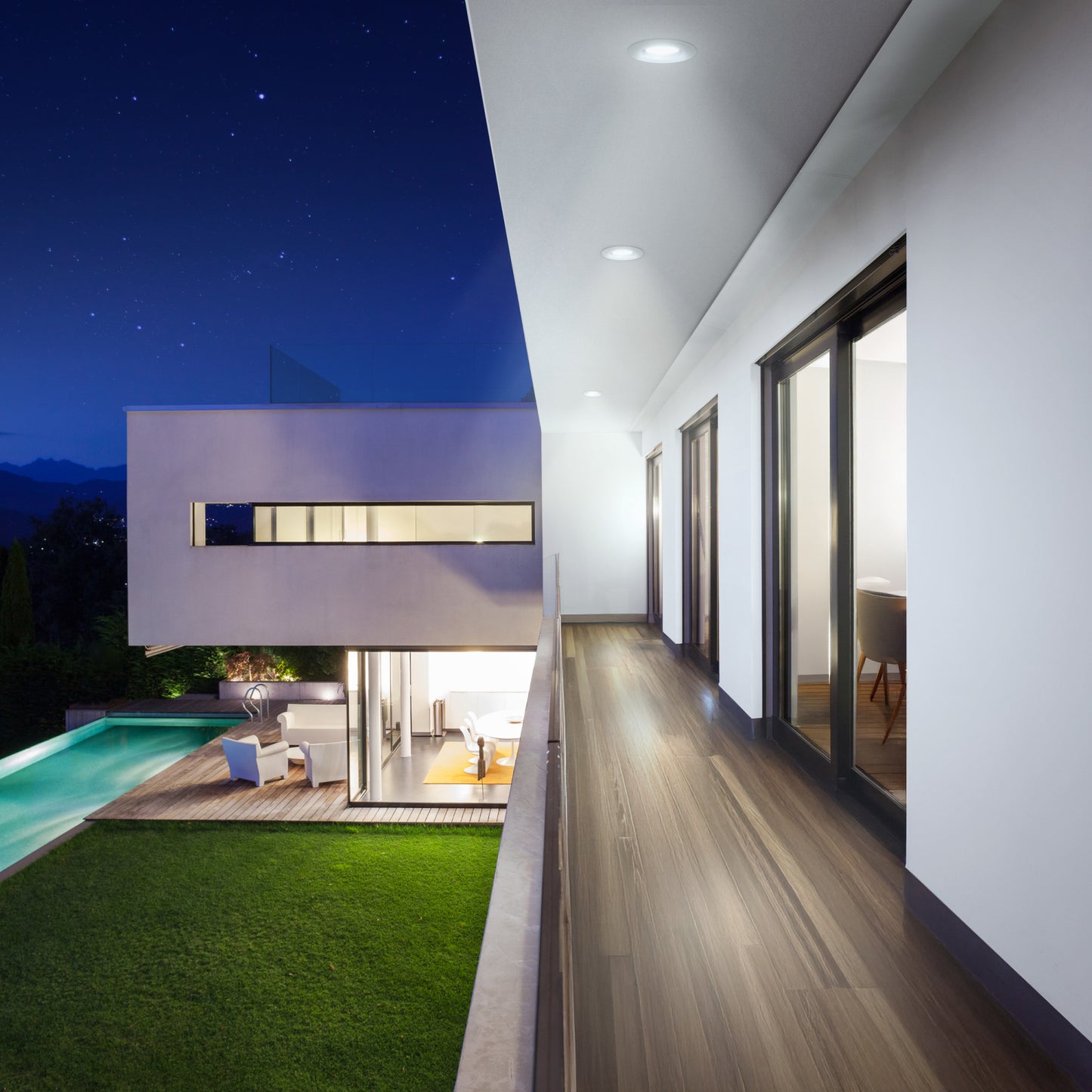 120W Replacement PAR38 Super Bright Daylight Medium E26 Base Dimmable LED Light Bulb (2-Pack)