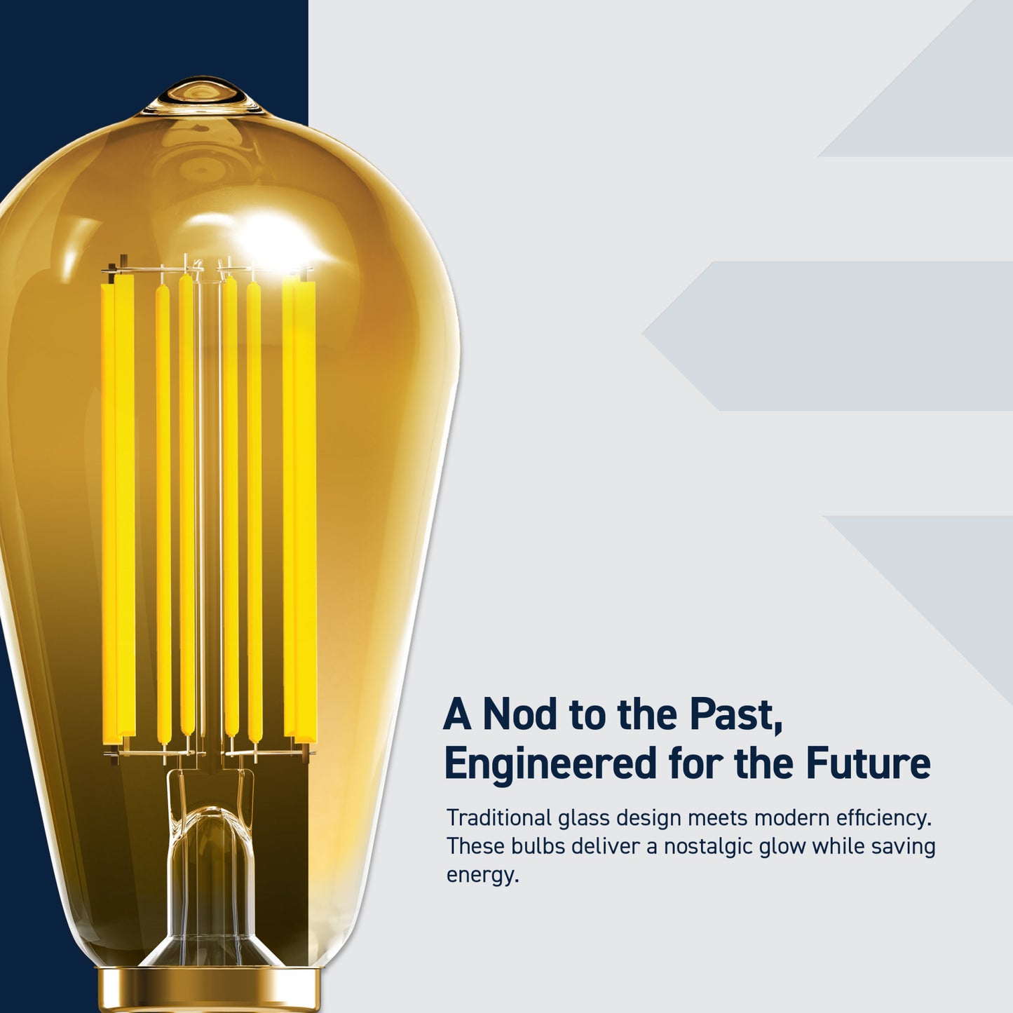 100W Replacement ST19 Vintage Filament Warm Light Medium E26 Base Dimmable LED Light Bulb (2-Pack)