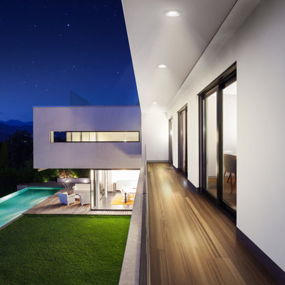 150W Replacement PAR30 Super Bright 5 Shades + Switch Mode Medium E26 Base Dimmable LED Light Bulb (2-Pack)