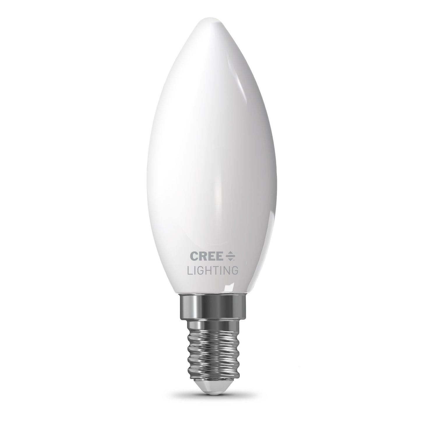 60W Replacement B10 Bright White Candelabra E12 Base Dimmable LED Light Bulb (3-Pack)