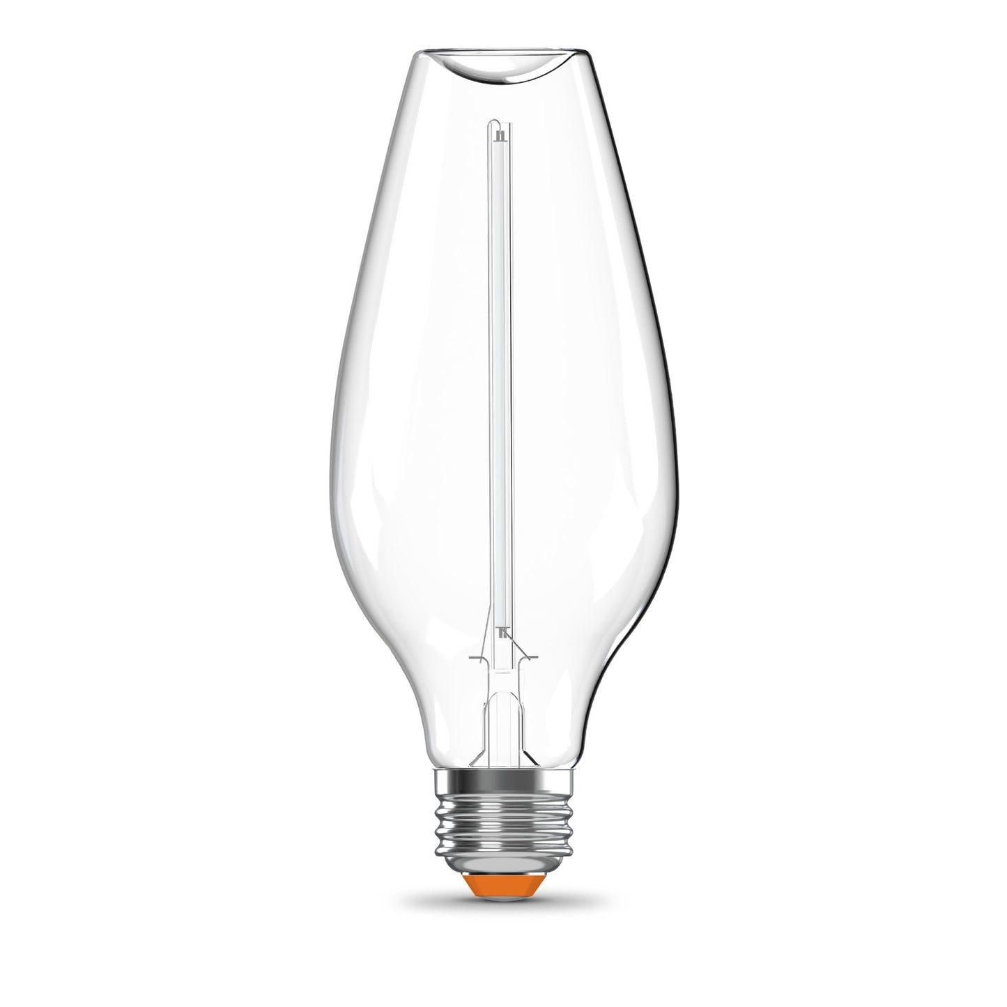 60W Replacement Bottle White Filament Soft White Medium E26 Base Dimmable LED Light Bulb