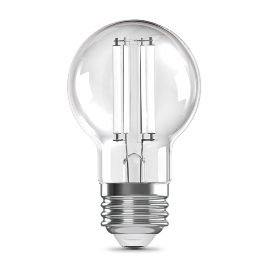60W Replacement G16.5 White Filament Switchable White Medium E26 Base Dimmable LED Light Bulb (3-Pack)