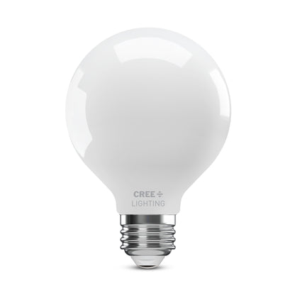 60W Replacement G25 Switchable White Medium E26 Base Dimmable LED Light Bulb (2-Pack)