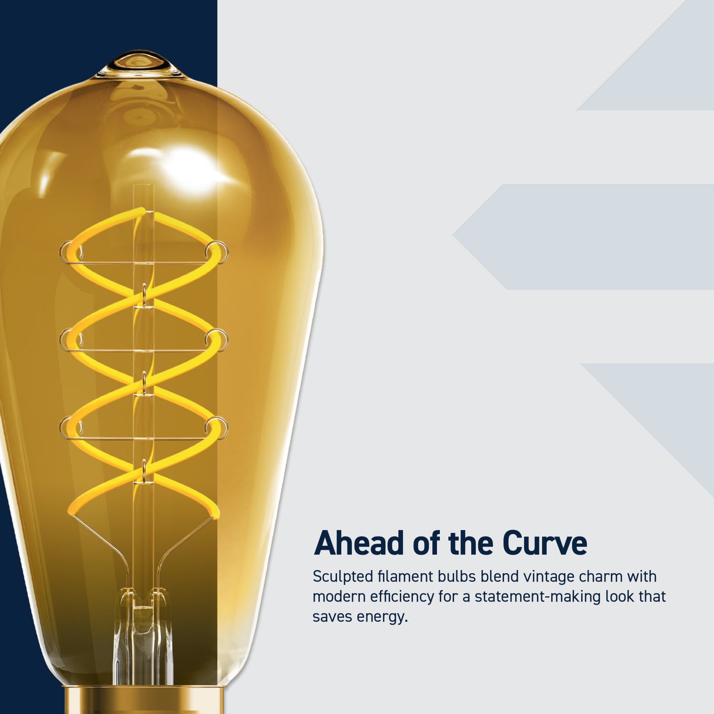 60W Replacement ST19 Vintage Flexible Filament Warm Light Medium E26 Base Dimmable LED Light Bulb (2-Pack)