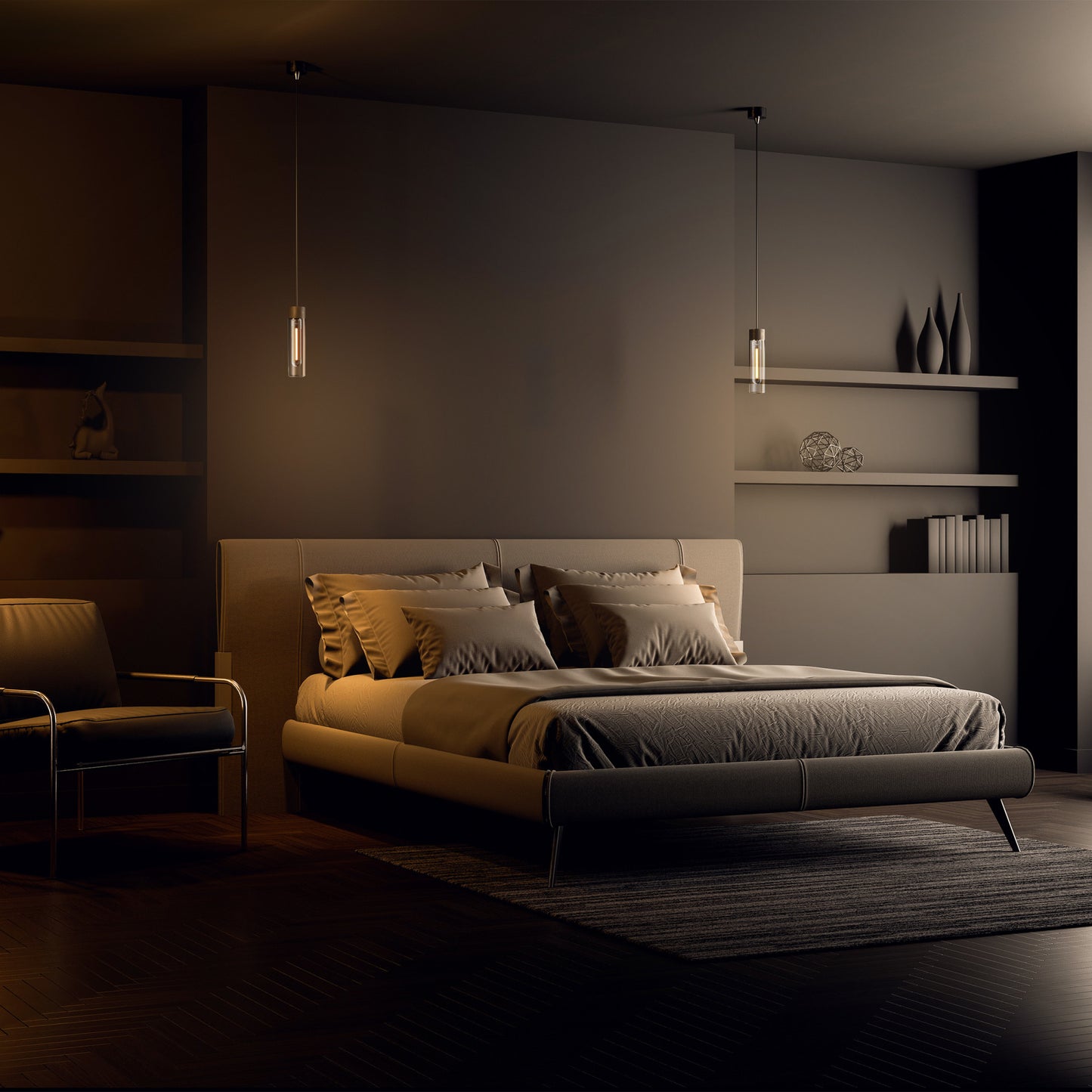 60W Replacement T10 White Filament Soft White Medium E26 Base Dimmable LED Light Bulb (2-Pack)