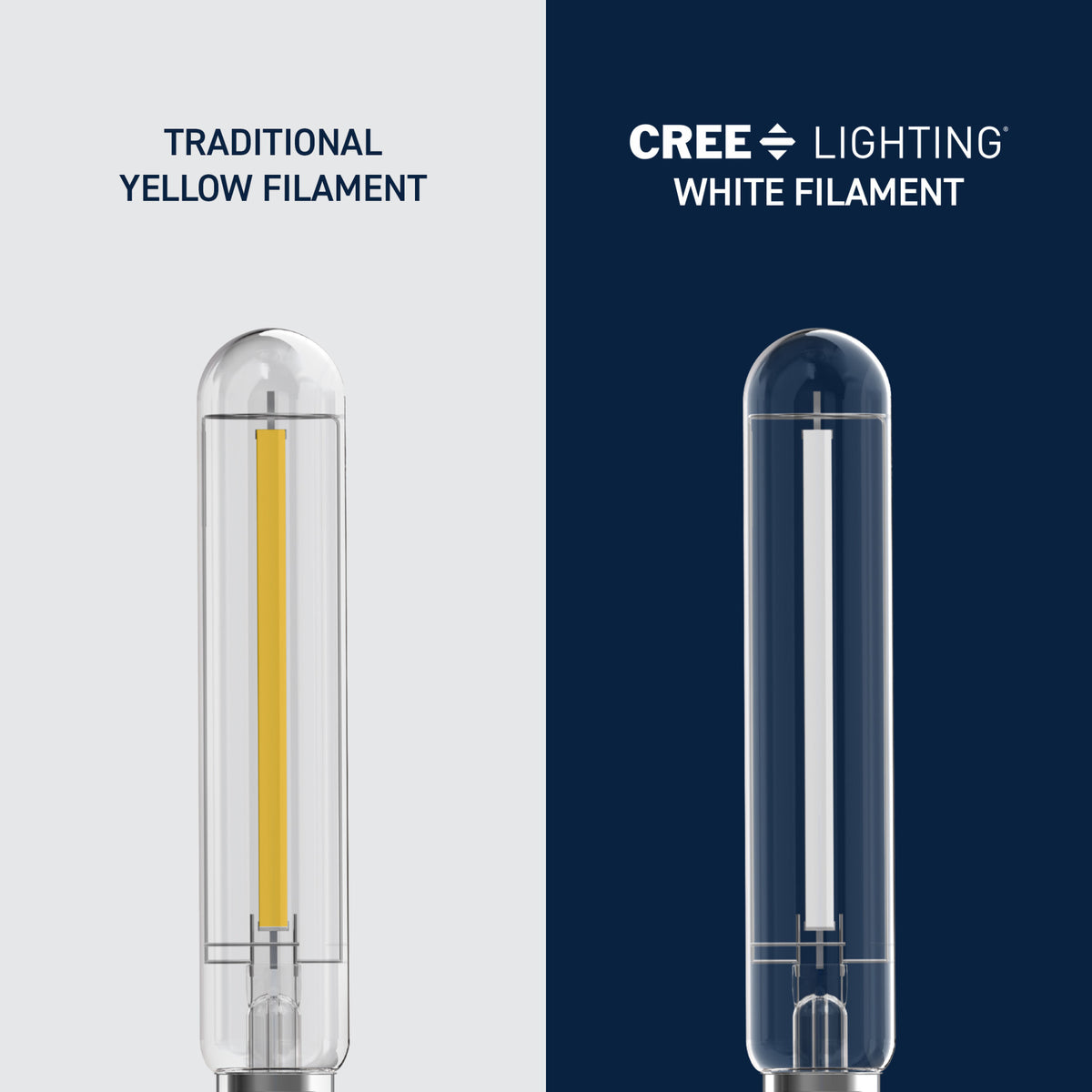 60W Replacement T10 White Filament Daylight Medium E26 Base Dimmable LED Light Bulb (2-Pack)