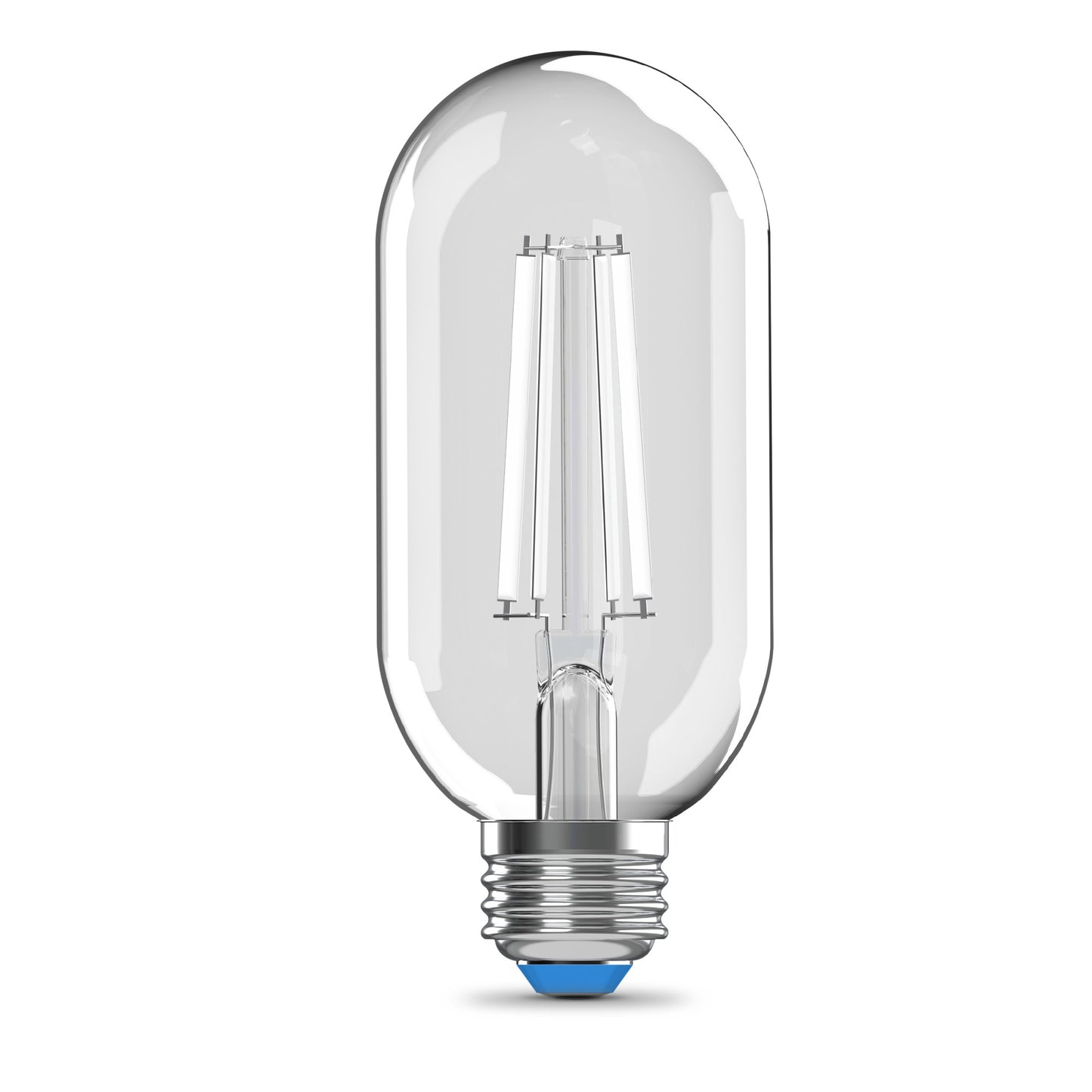 60W Replacement T18 White Filament Daylight Medium E26 Base Dimmable LED Light Bulb (2-Pack)