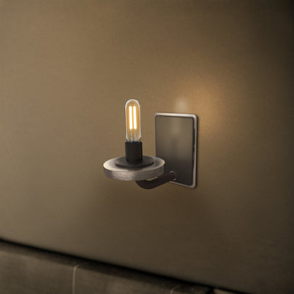 60W Replacement T8 White Filament Soft White Candelabra E12 Base Dimmable LED Light Bulb (2-Pack)