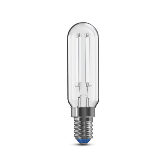 60W Replacement T8 White Filament Daylight Candelabra E12 Base Dimmable LED Light Bulb (2-Pack)