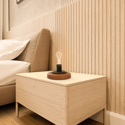 60W Replacement Twist White Filament Soft White Medium E26 Base Dimmable LED Light Bulb