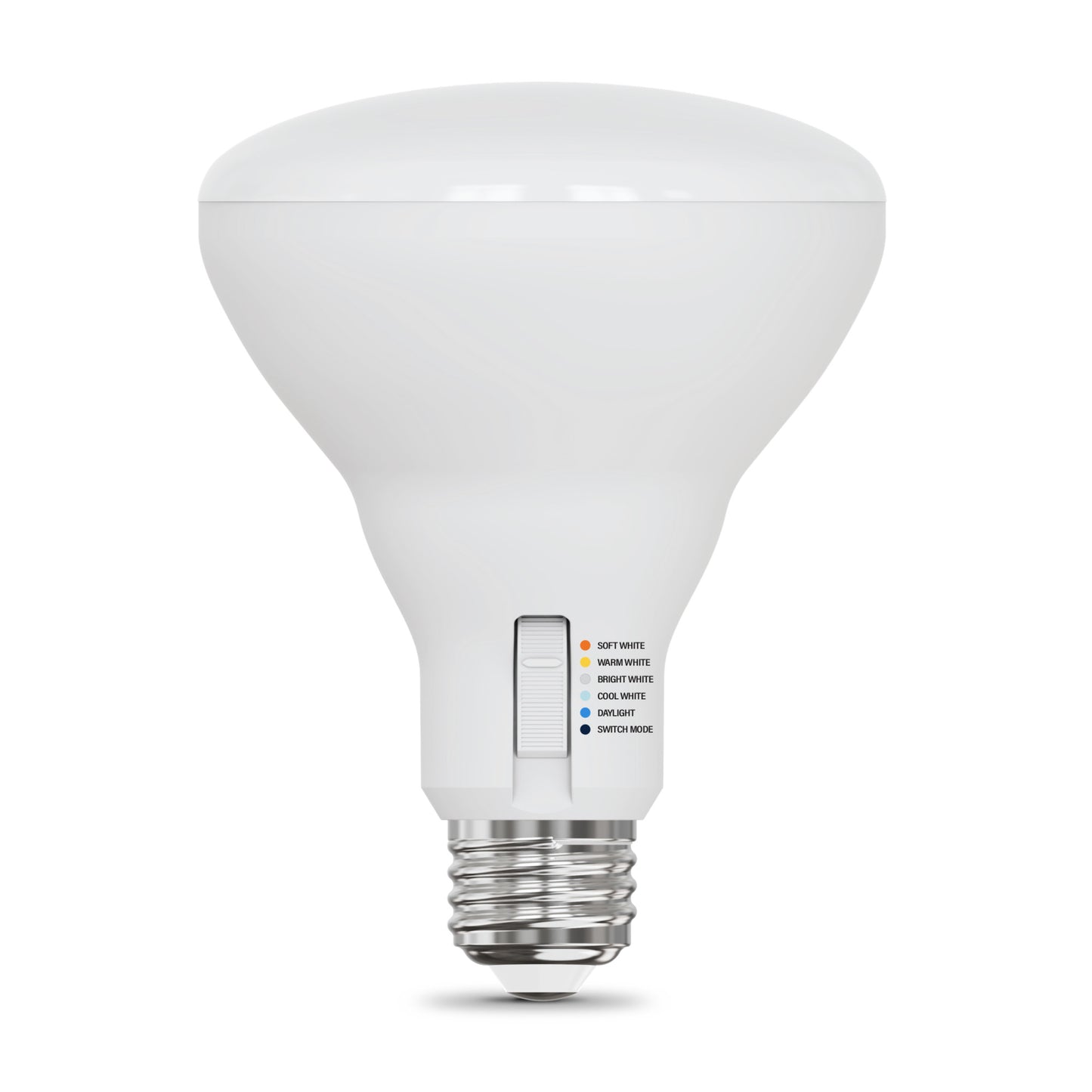 65W Replacement BR30 5 Shades + Switch Mode Medium E26 Base Dimmable LED Light Bulb (2-Pack)