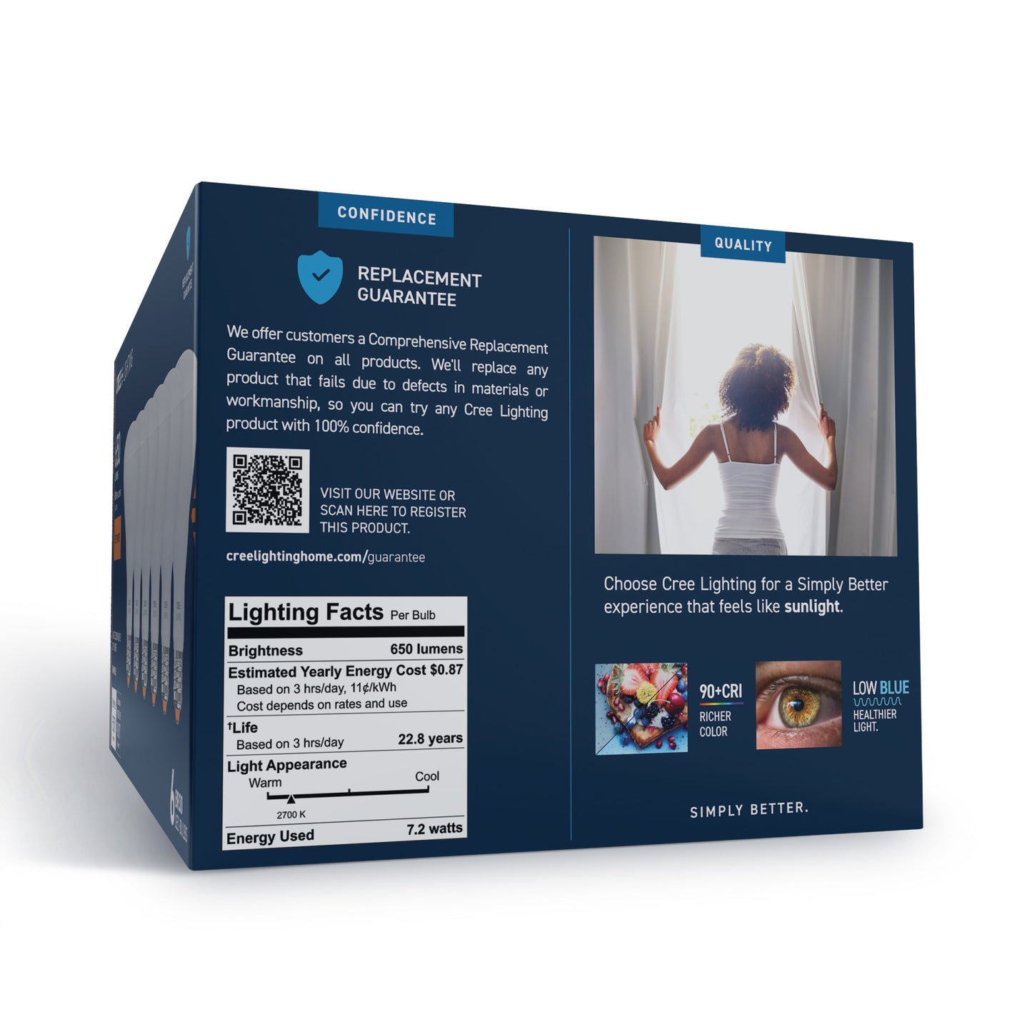 65W Replacement BR30 Soft White Medium E26 Base Dimmable LED Light Bulb (6-Pack)