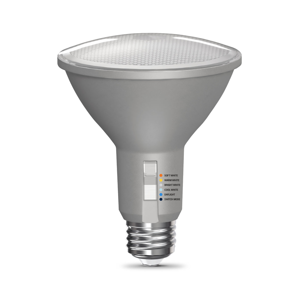 75W Replacement PAR30 5 Shades + Switch Mode Medium E26 Base Dimmable LED Light Bulb (2-Pack)