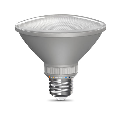 75W Replacement PAR30 5 Shades + Switch Mode Medium E26 Base Dimmable LED Light Bulb (2-Pack)