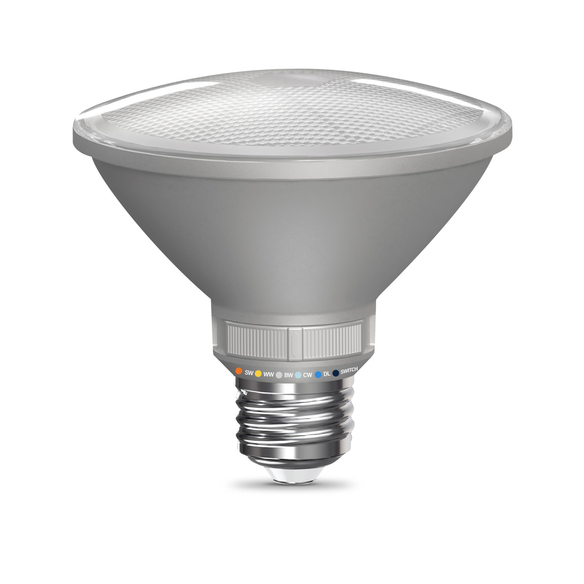 75W Replacement PAR30 5 Shades + Switch Mode Medium E26 Base Dimmable LED Light Bulb (2-Pack)