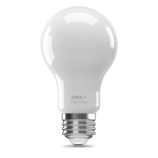 60W Replacement A19 Switchable White Medium E26 Base Dimmable LED Light Bulb (4-Pack)