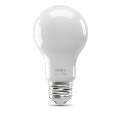 60W Replacement A19 Bright White Medium E26 Base Dimmable LED Light Bulb (4-Pack)