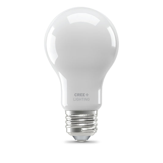 60W Replacement A19 Bright White Medium E26 Base Dimmable LED Light Bulb (4-Pack)
