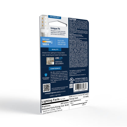 40W Replacement T9 Daylight E26 Base LED Appliance Bulb