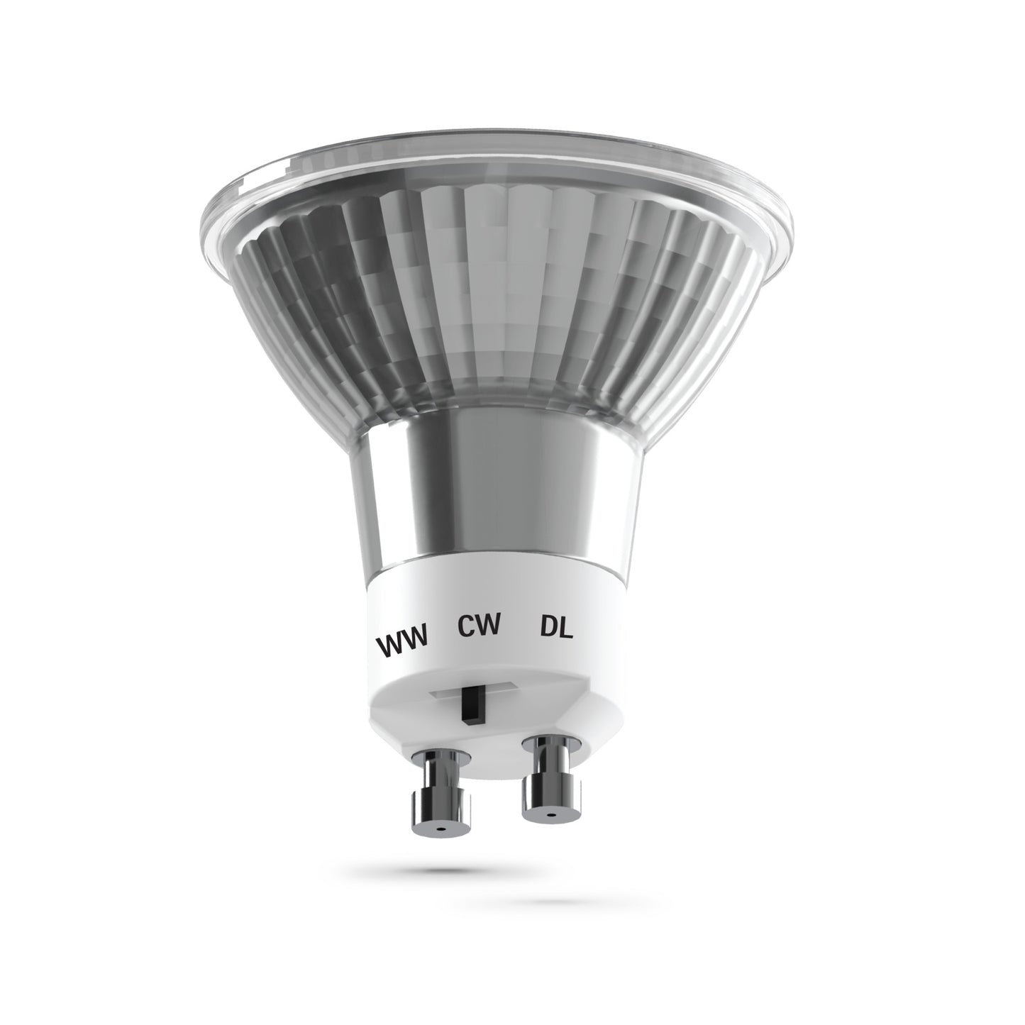 50W Replacement MR16 Switchable White Twist Lock GU10 Base Dimmable LED Light Bulb (3-Pack)