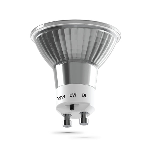 50W Replacement MR16 Switchable White Twist Lock GU10 Base Dimmable LED Light Bulb (3-Pack)