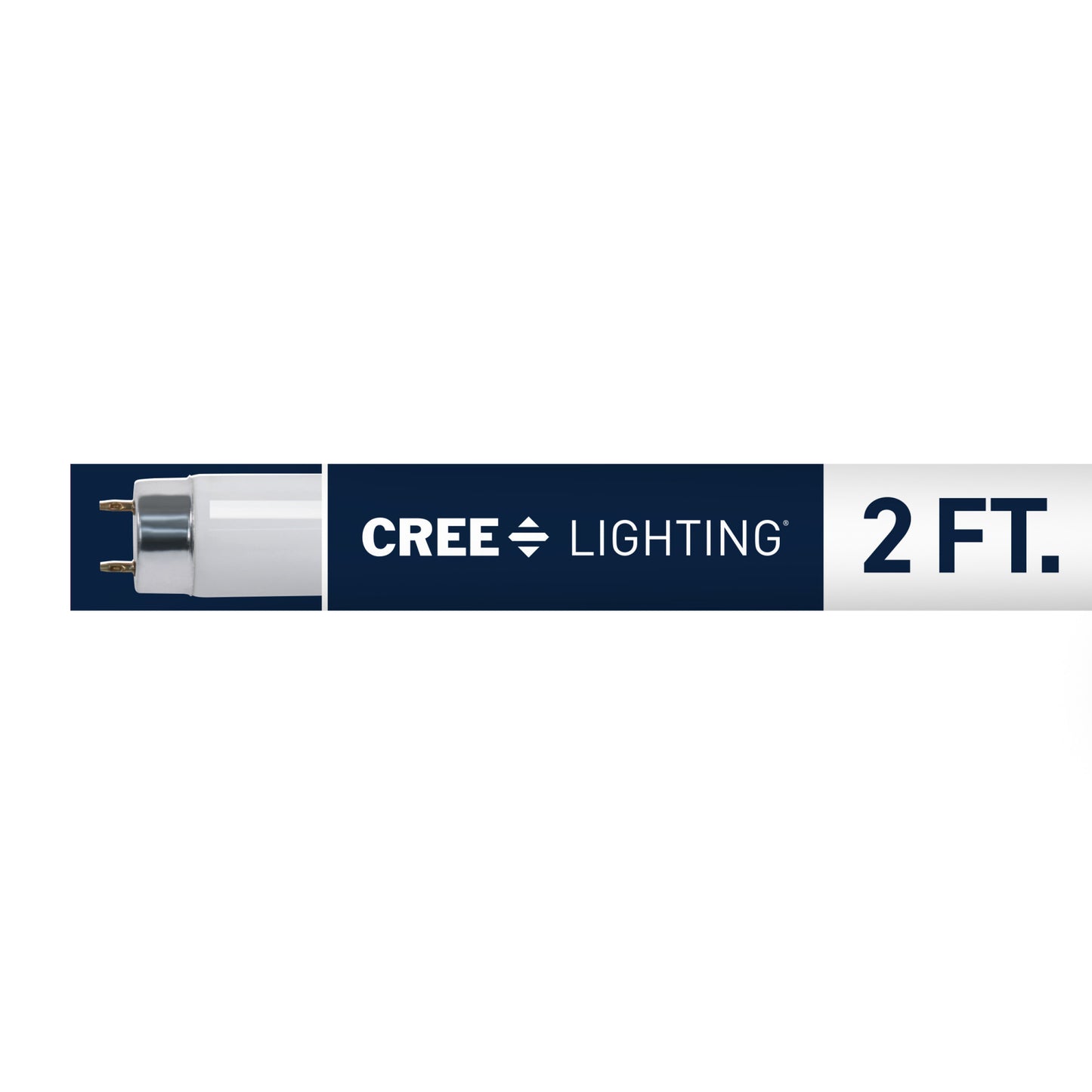 17W 2ft T8 Warm White G13 Base Non-Dimmable Linear Fluorescent Light Tube
