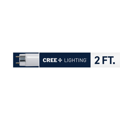 17W 2ft T8 Cool White Bi-Pin G13 Base Non-Dimmable Linear Fluorescent Light Tube