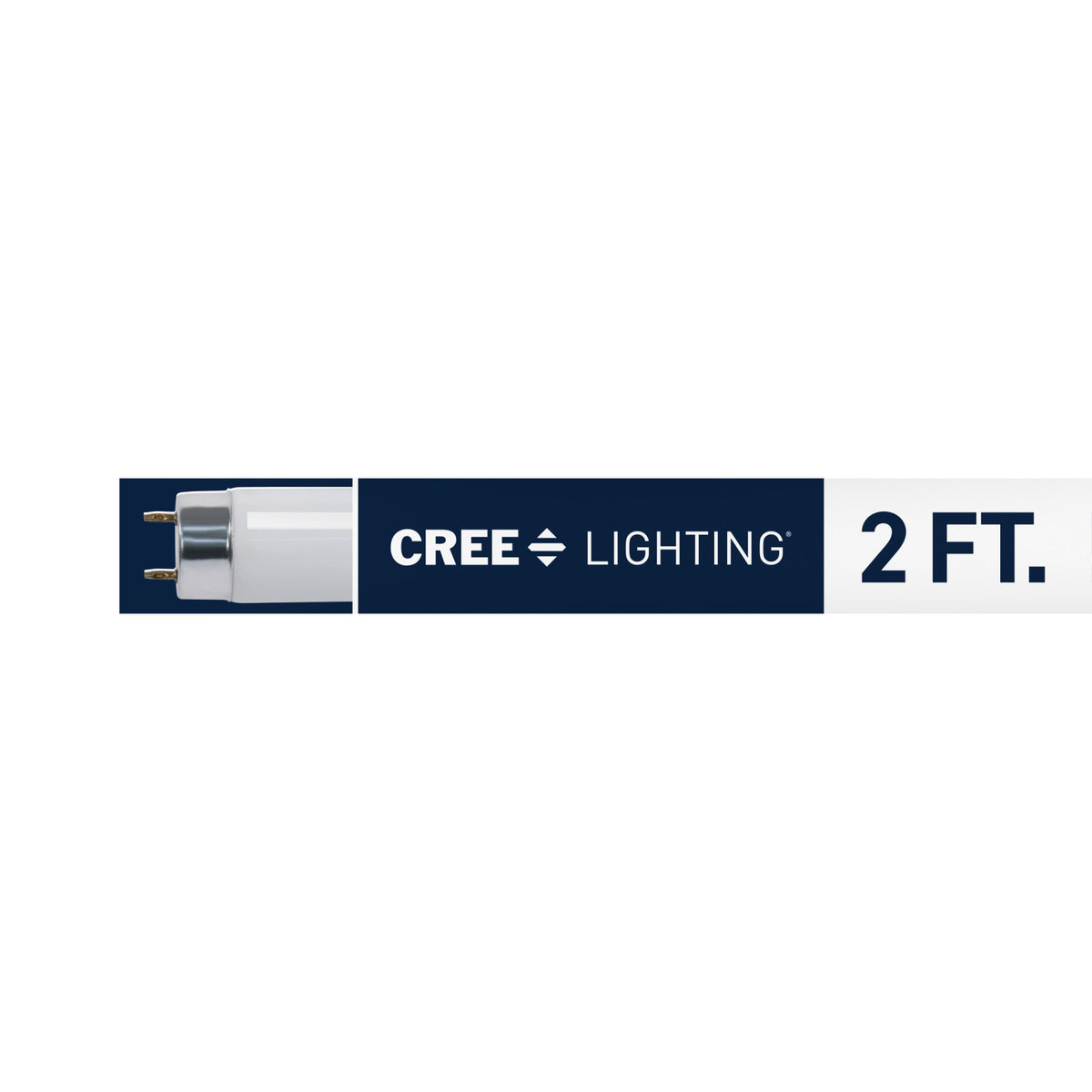 17W 2ft T8 Cool White Bi-Pin G13 Base Non-Dimmable Linear Fluorescent Light Tube