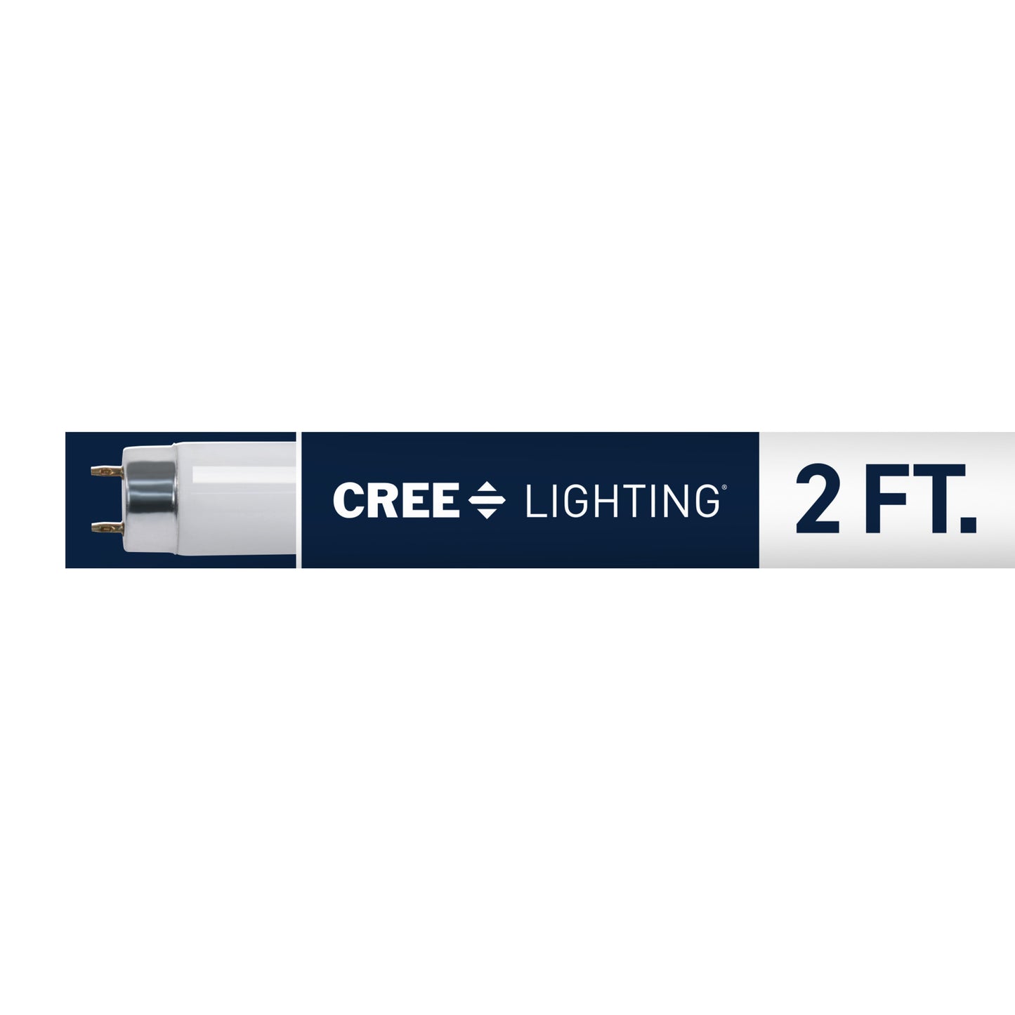17W 2ft T8 Cool Daylight G13 Base Non-Dimmable Linear Fluorescent Light Tube